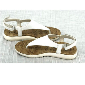 Women Naturalizer Thong Sandals Meghan White Size 10M